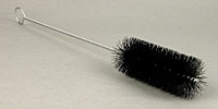 Nylon Cleaning Brush with Fan-Shaped End, 17, Twisted SS Wire